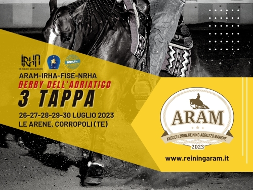 Derby dell&#039;Adriatico e 3 show ARAM-IRHA-FISE-NRHA 2023