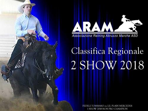 Classifica regionale dopo il 2 show ARAM 2018
