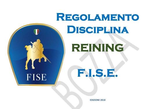 Regolamento Reining FISE 2018